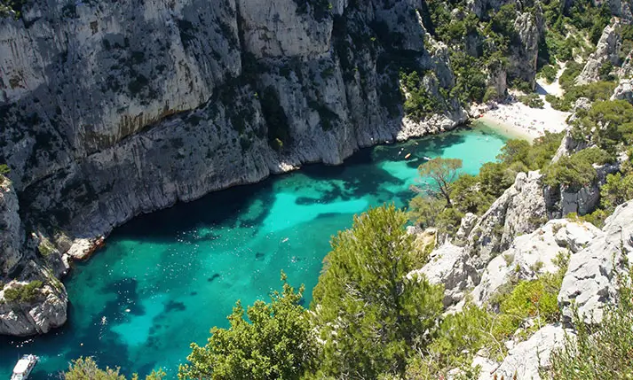 Promenade en mer vers les Calanques de Cassis
